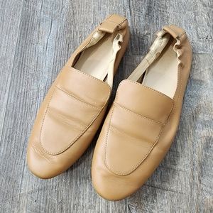 Everlane The Day Loafer Drivers, Caramel Color Leather, Size 8
